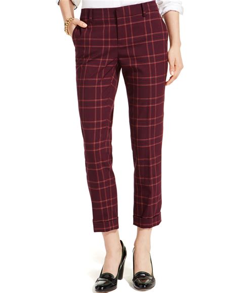 tommy hilfiger women's black pants.